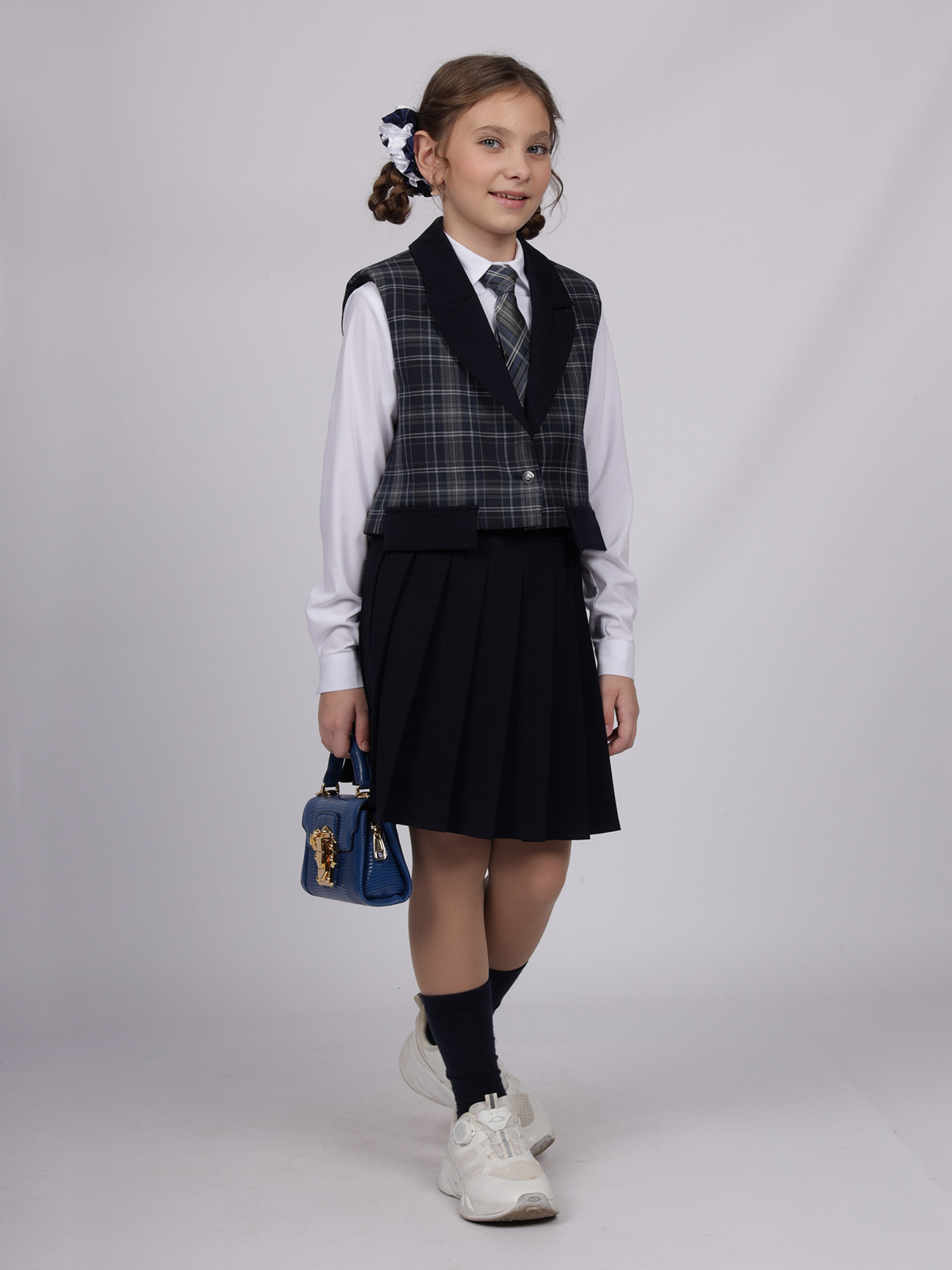 Жакет Sky Lake 2517 Рио комби синий - фото 1