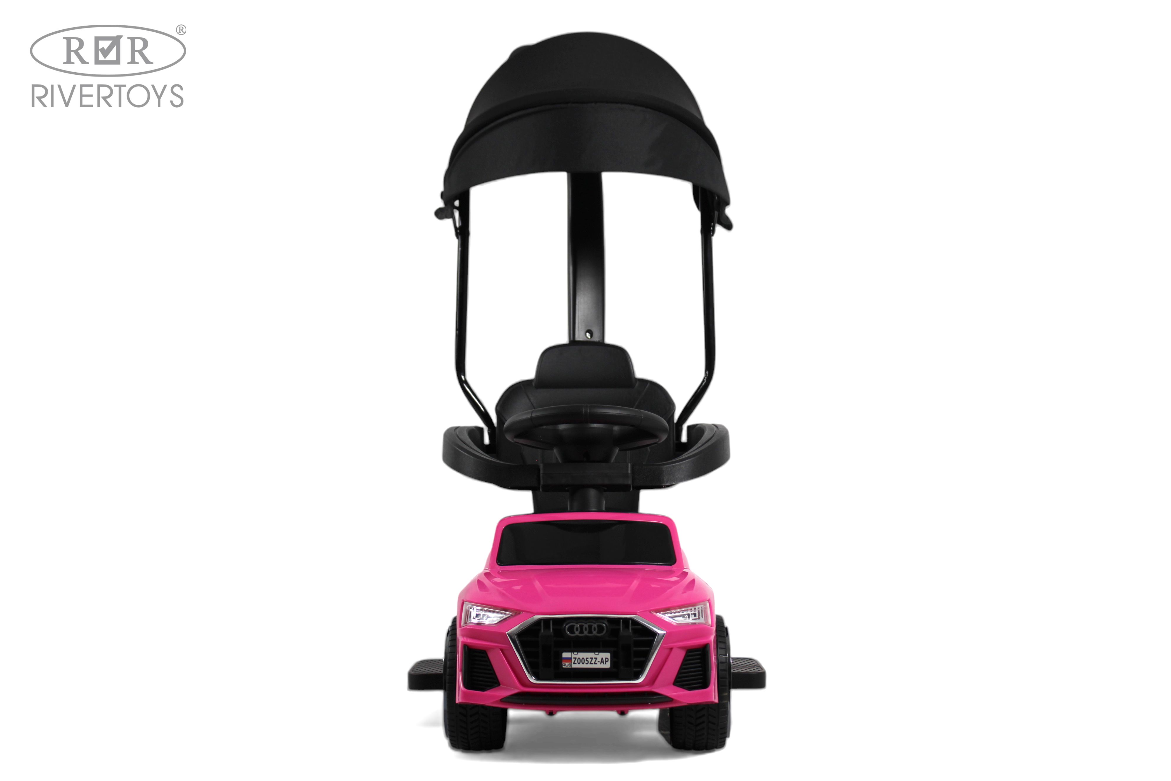 Каталка RIVERTOYS Z005ZZ-AP-PINK розовый - фото 3