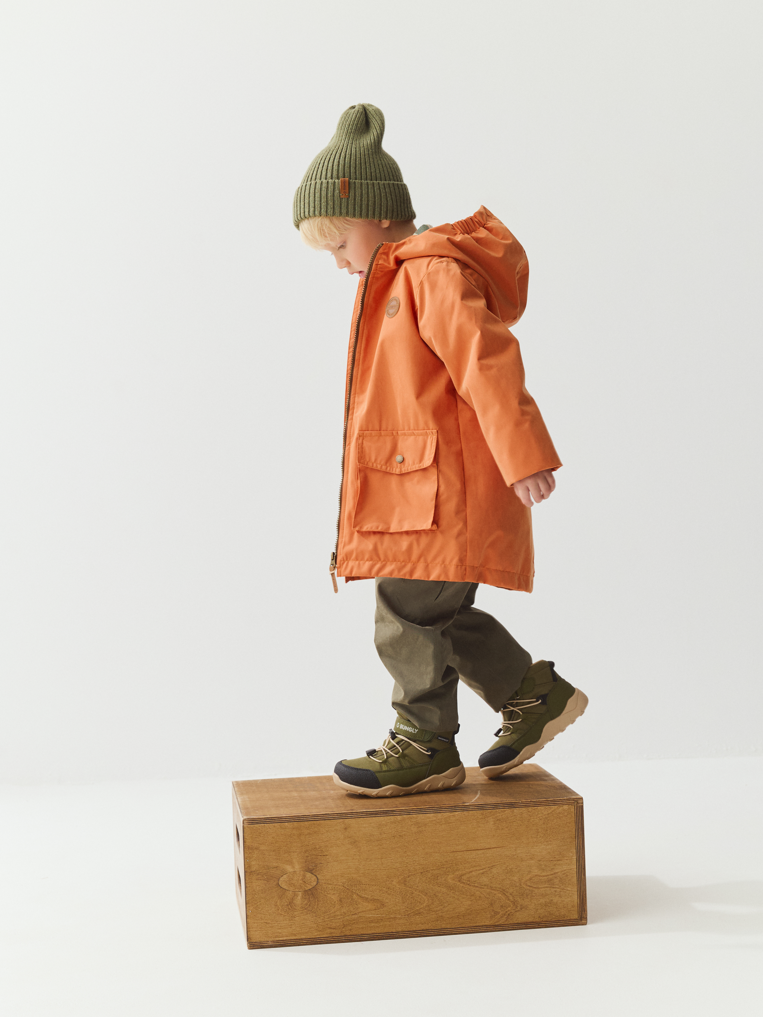 Парка BUNGLY 1R9356/Мандарин - фото 4