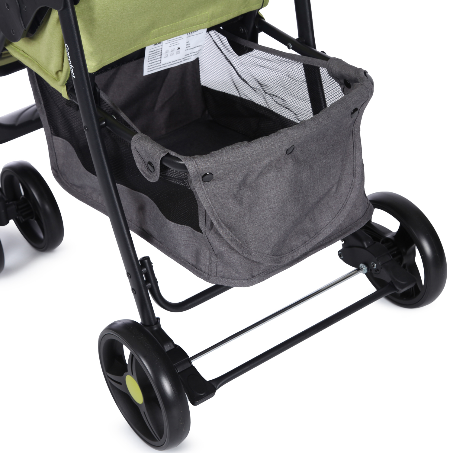 Коляска прогулочная Babyton Comfort Green-Grey зеленый - фото 8