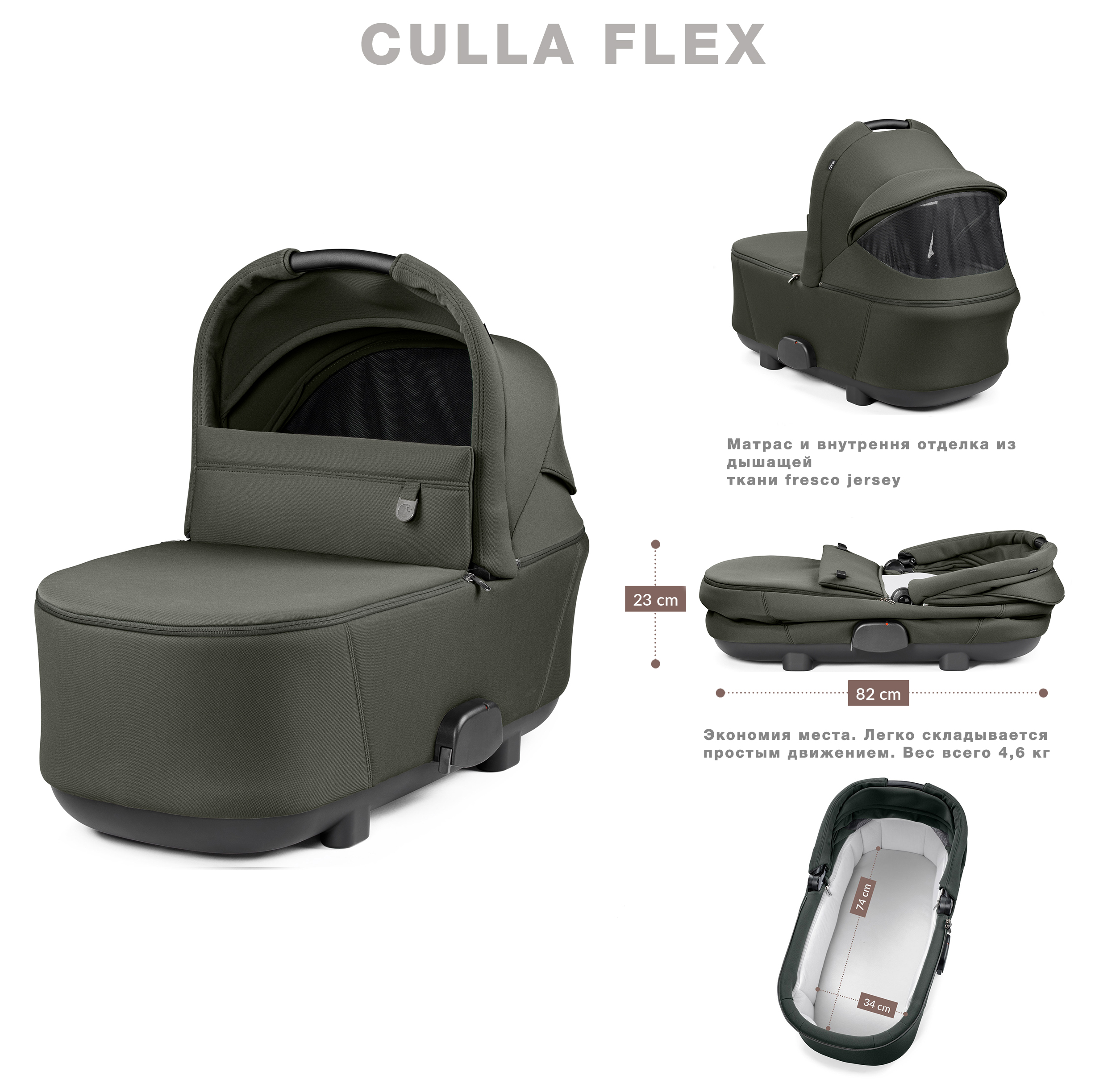 Люлька Peg-Perego Flex - фото 12