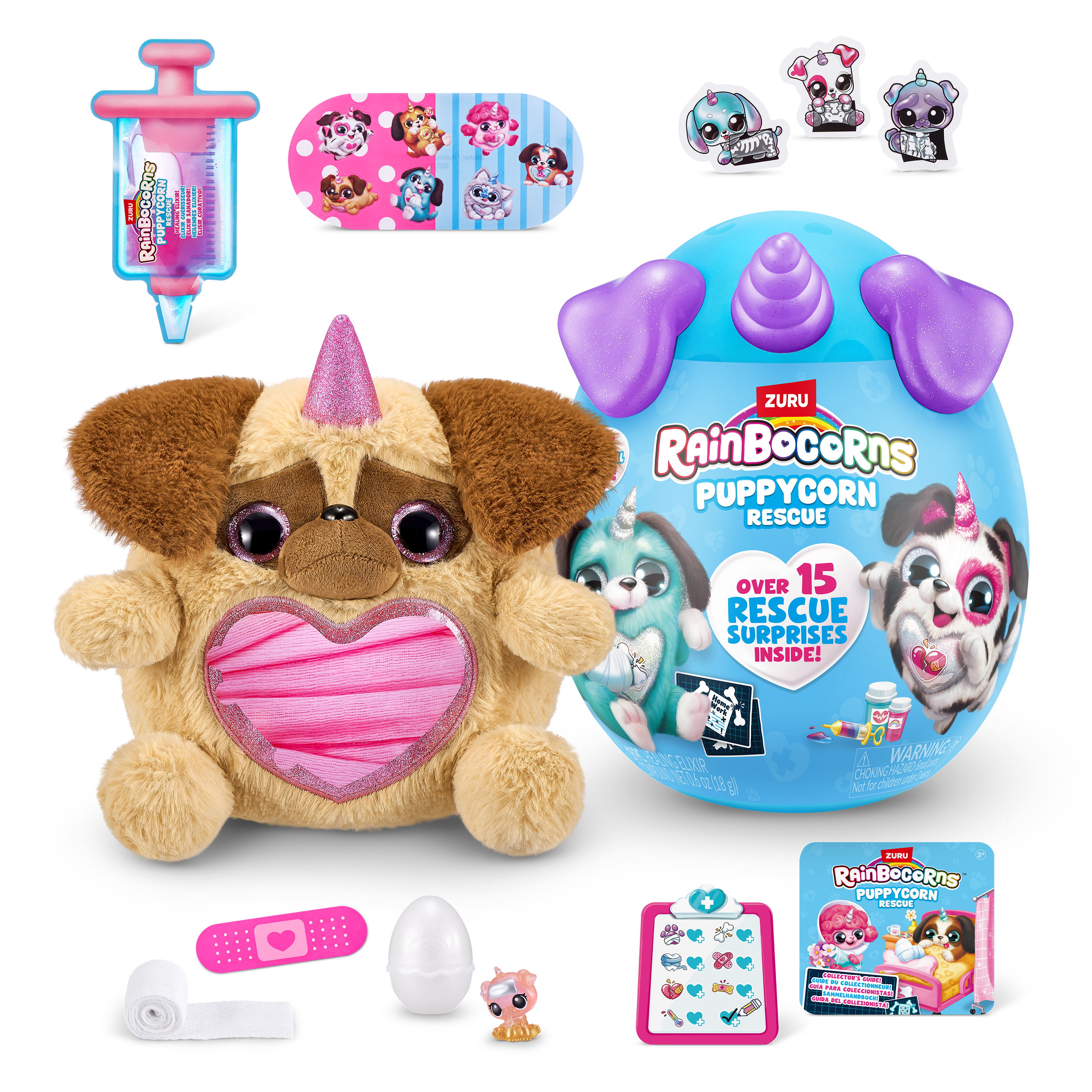 Фигурка Zuru Rainbocorns Puppycorn - фото 12