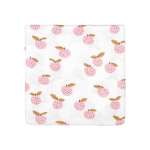 Пелёнка Mjolk Персики муслин 80х80 см