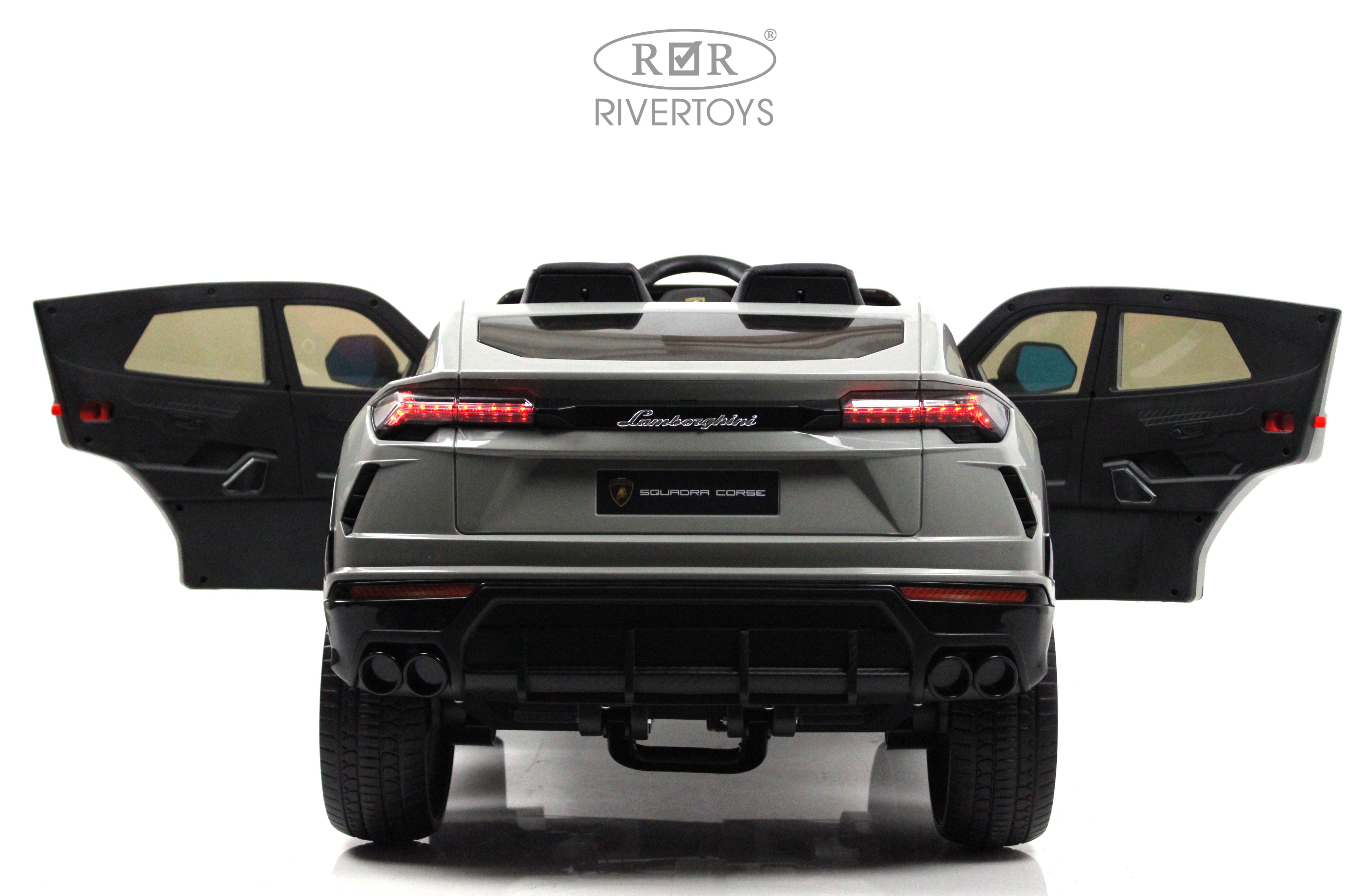 Электромобиль RIVERTOYS E777EE-GRAY С пультом ДУ - фото 4