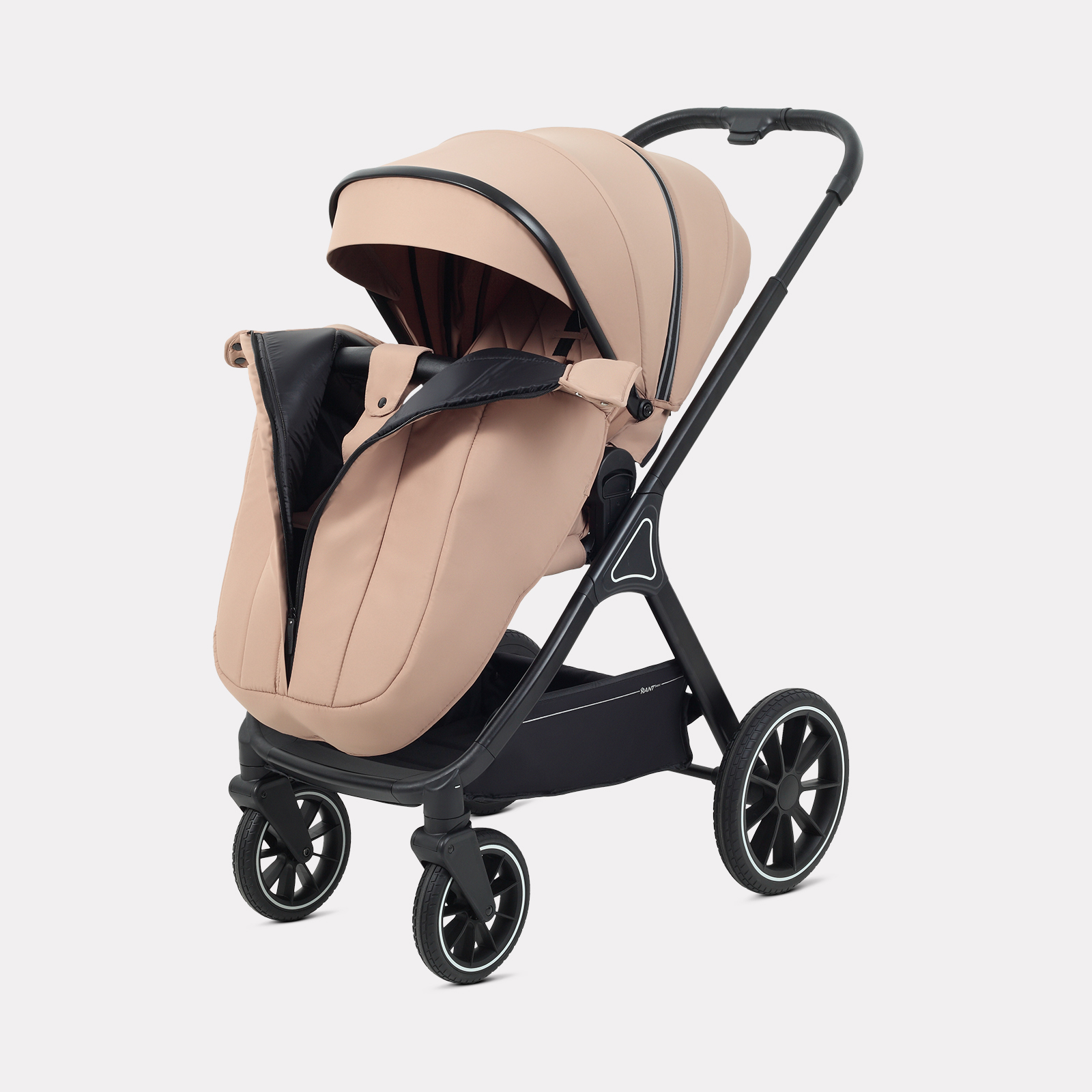 Коляска 2в1 Rant Basic Terra 2в1 бежевый - фото 9