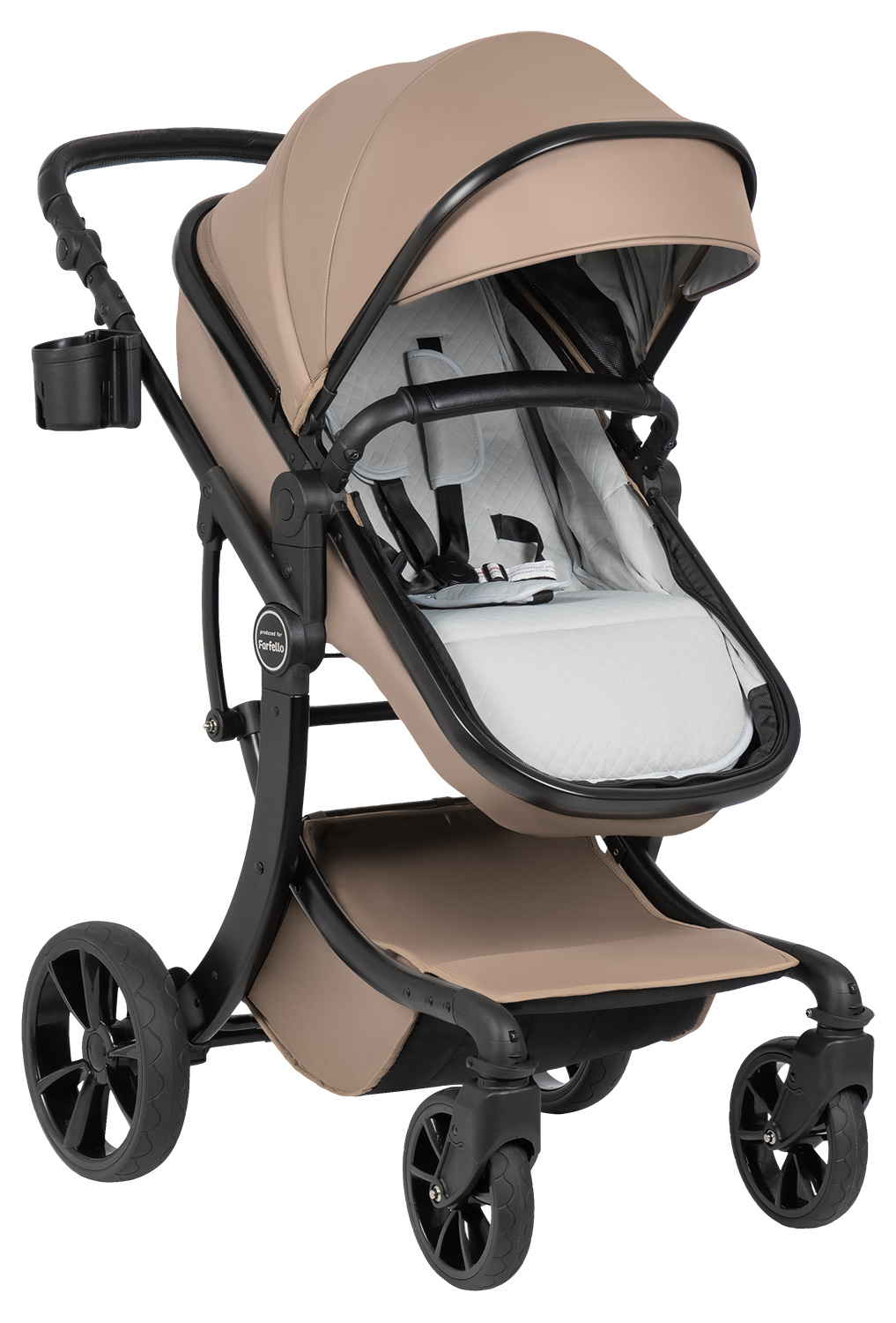 Коляска трансформер Aimile Adventurer коричневый - фото 21