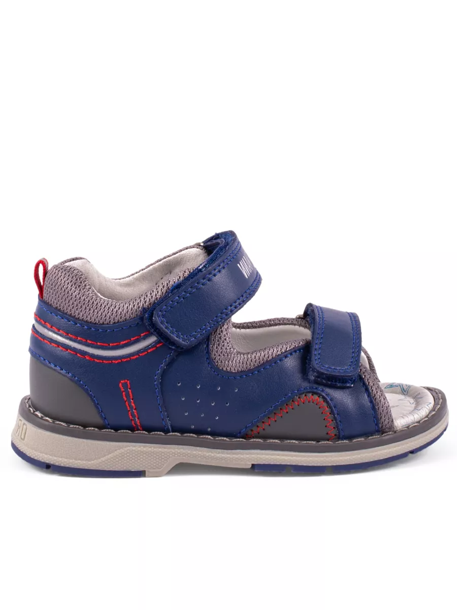 Сандалии ORTMANN kids 7.52.2_ALBENGA_синий/серый - фото 2