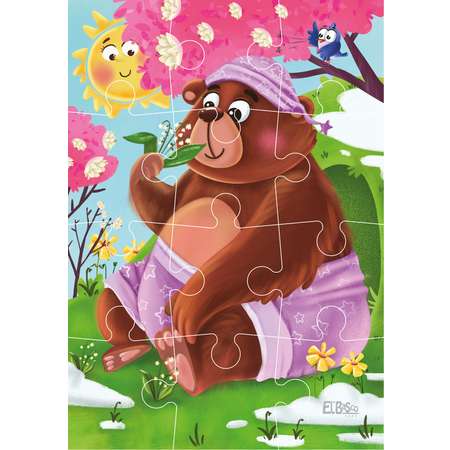 Пазл El BascoKids Весна мягкий