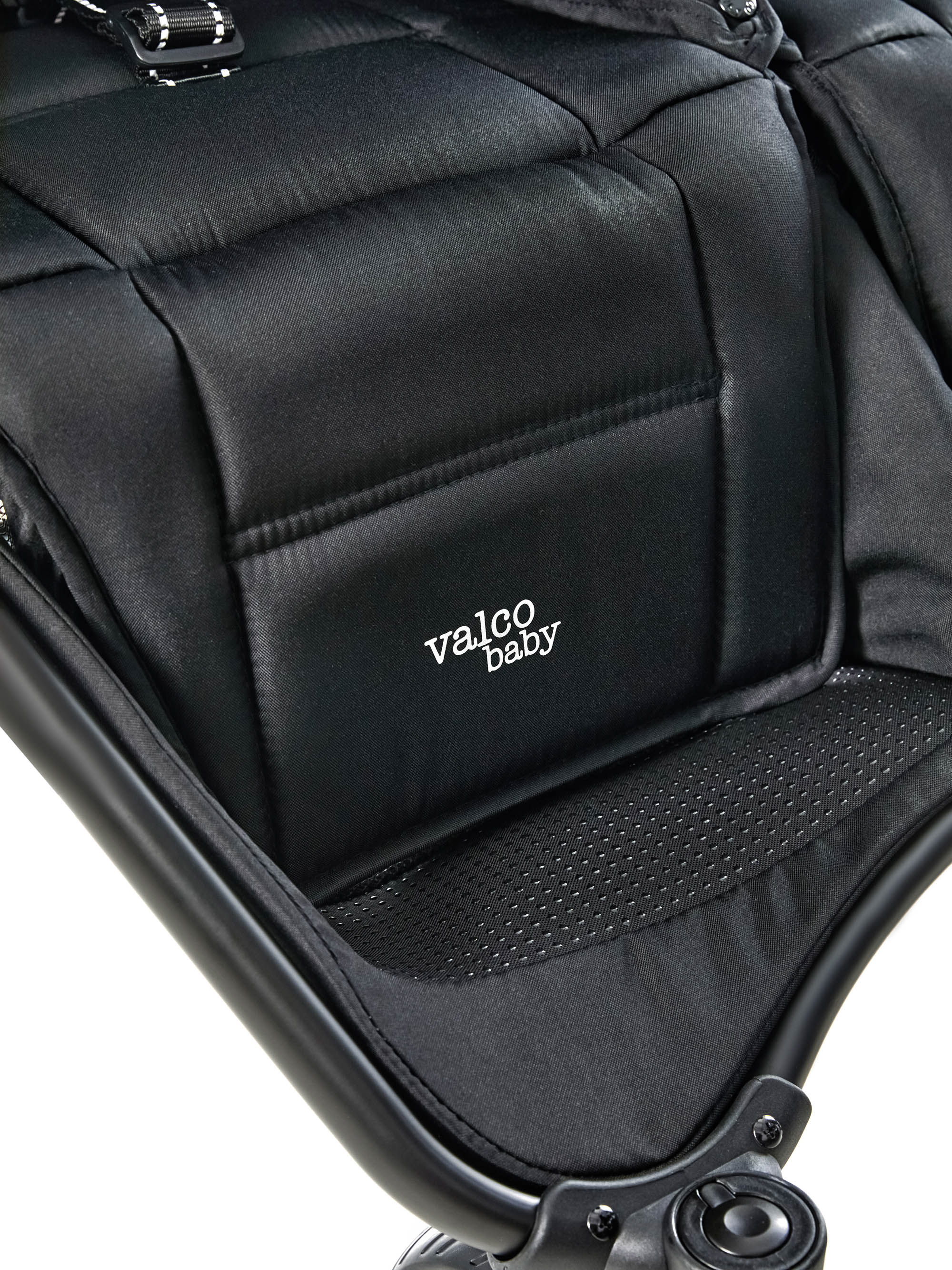 Коляска прогулочная для двойни Valco baby Snap Duo Flatt Matt черный - фото 18