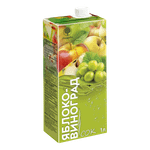 Сок Плодовое яблочно-виноградный 1 л