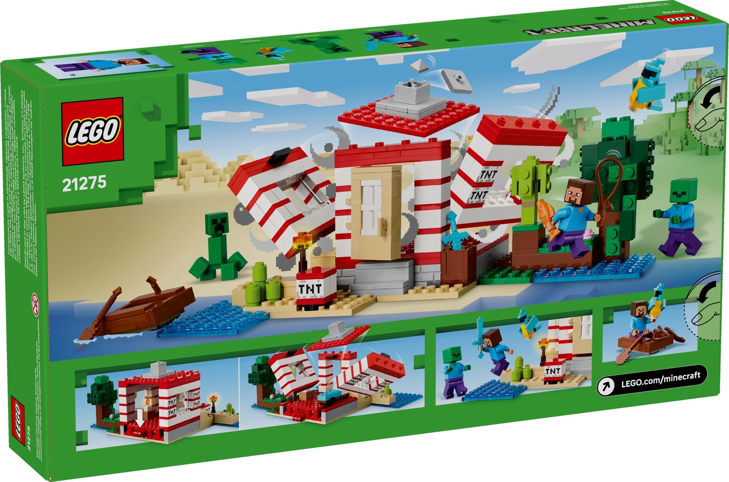 Конструктор LEGO Minecraft 21275 287 дет. - фото 1