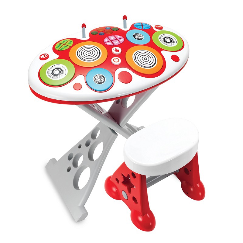 Игрушка музыкальная BabyGo Суперзвезда барабаны - фото 1