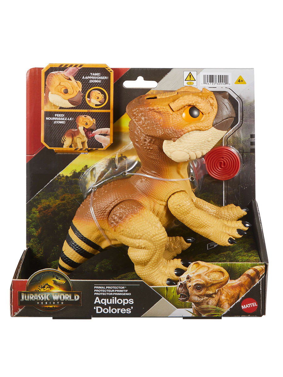 Фигурка Jurassic World JGC01 динозавр Аквилопс - фото 9