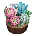 Конструктор SLUBAN Фиолетовые суккуленты