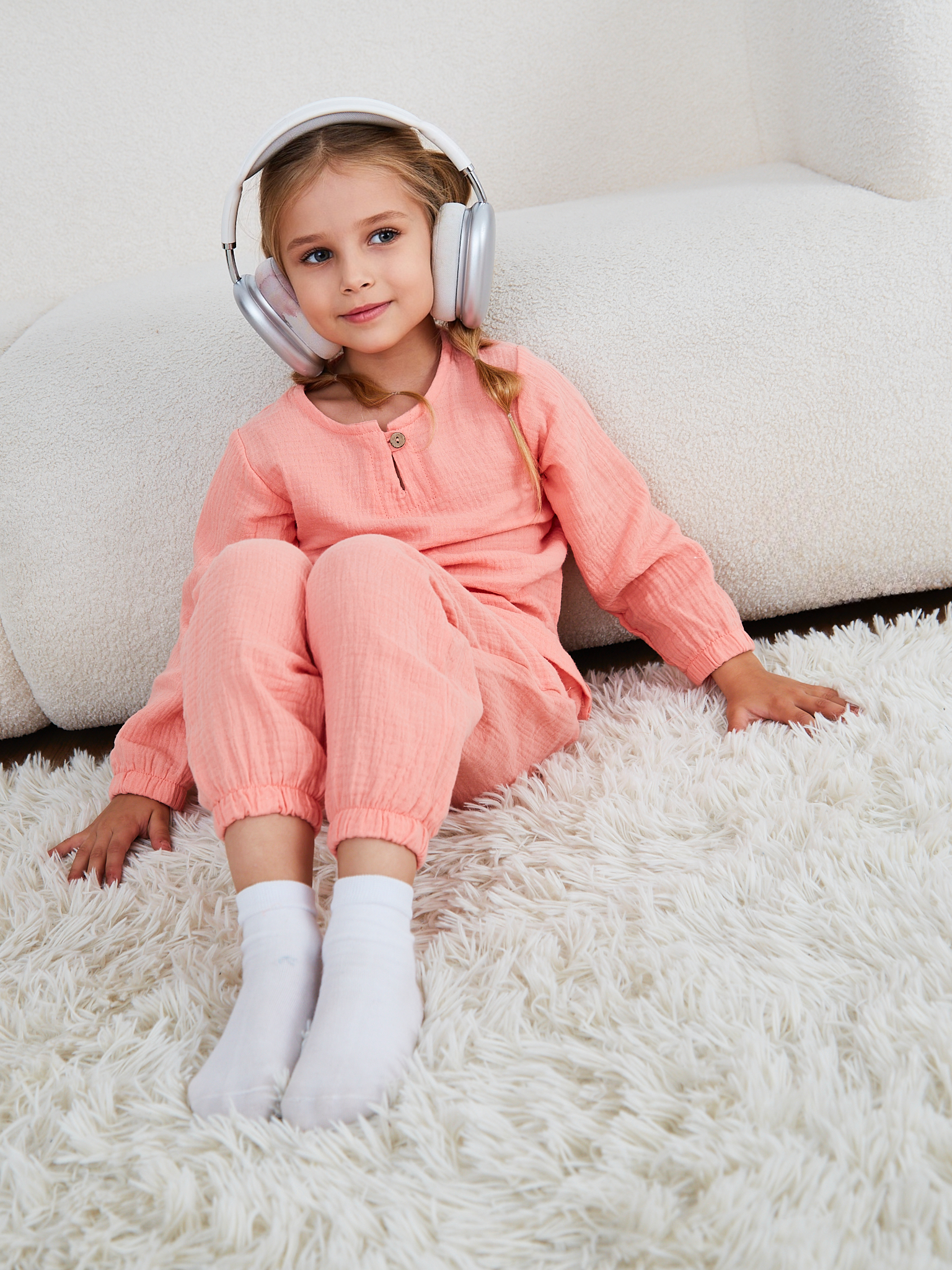 Костюм MOUN Костюм_муслин_персик - фото 16