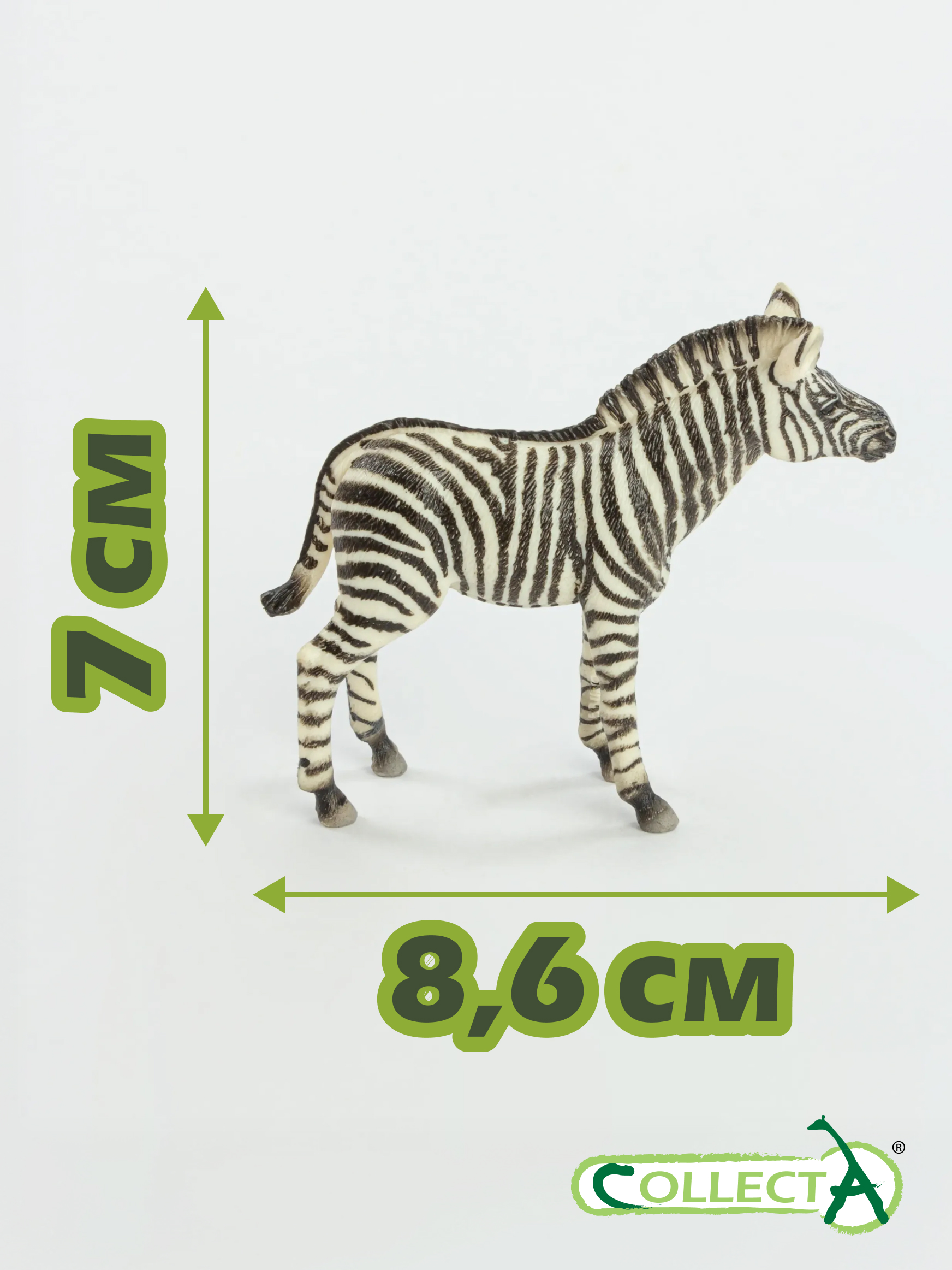 Фигурка Collecta Жеребенок зебры - фото 2