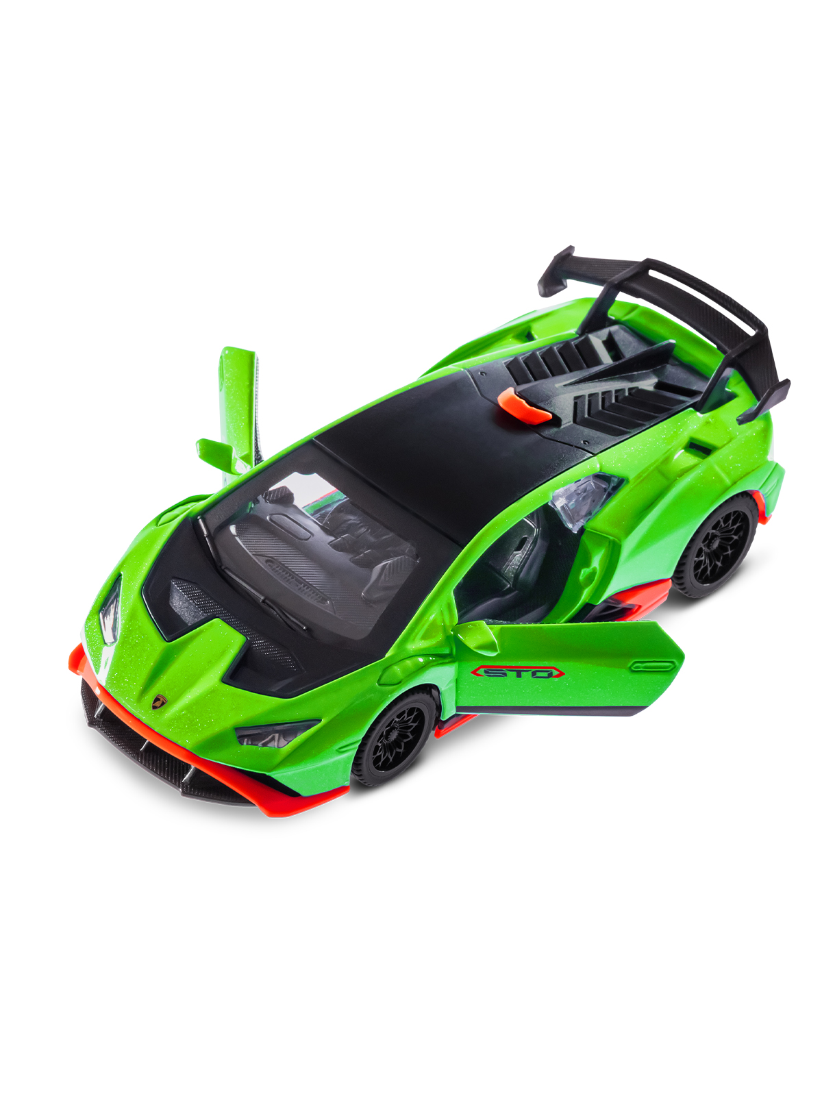 Автомобиль АВТОпанорама Lamborghini Huracan STO 1:40 JB1251666 - фото 10