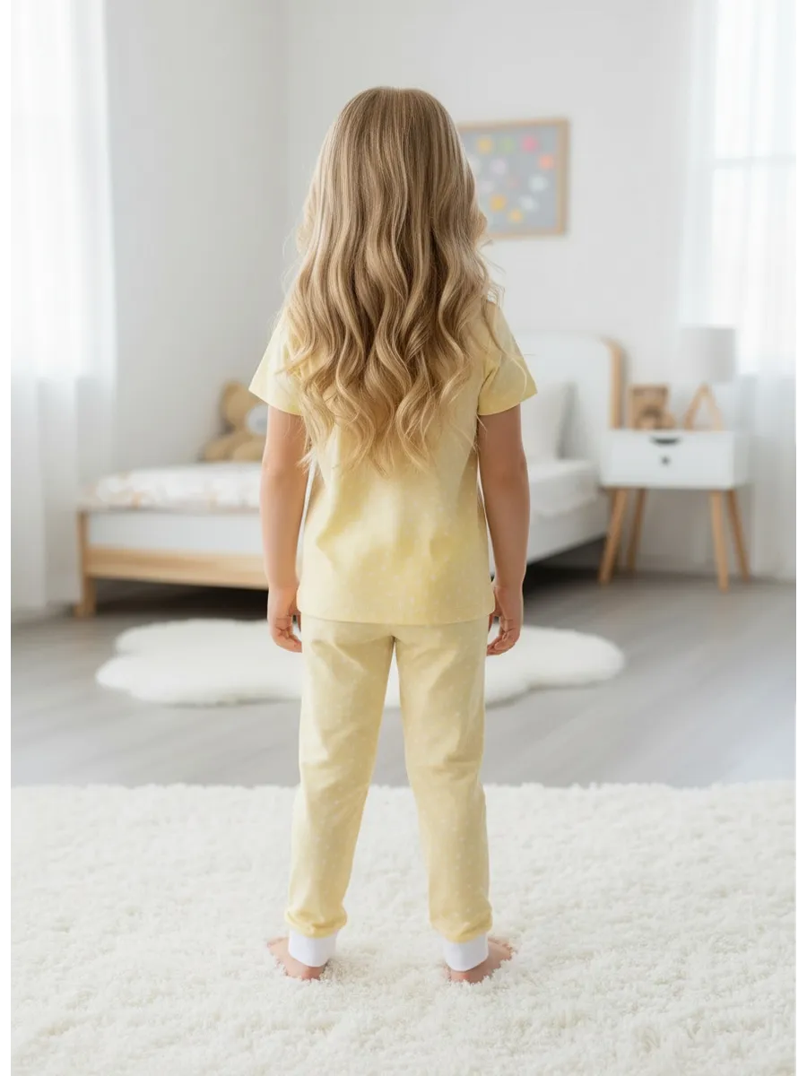 Пижама Linas baby 1680-11 Желтый - фото 4