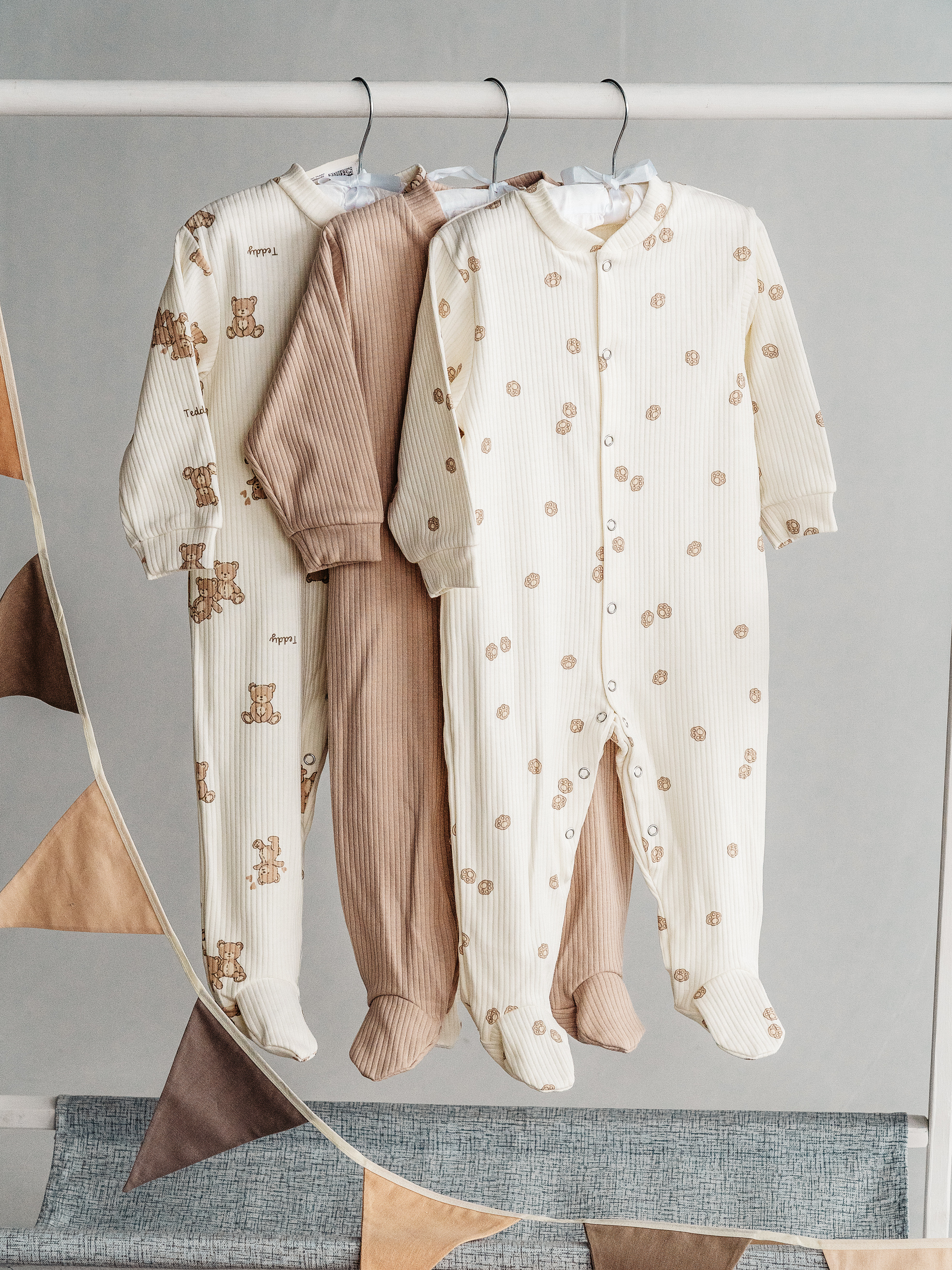 Комбинезон 3 шт. TOPOTUSHKI ТКР0508990ин - фото 1