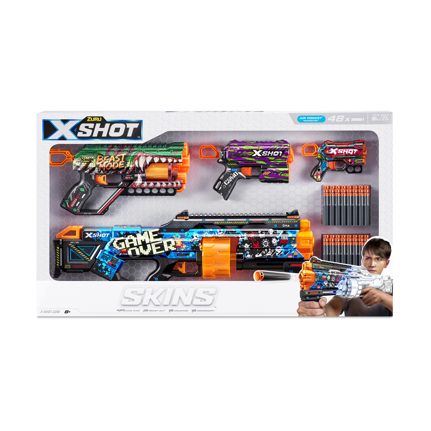 Бластер Zuru XSHOT  Skins - фото 14