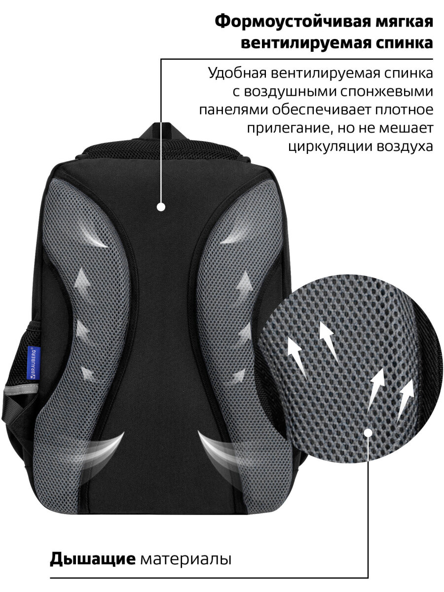 Рюкзак Brauberg - фото 6