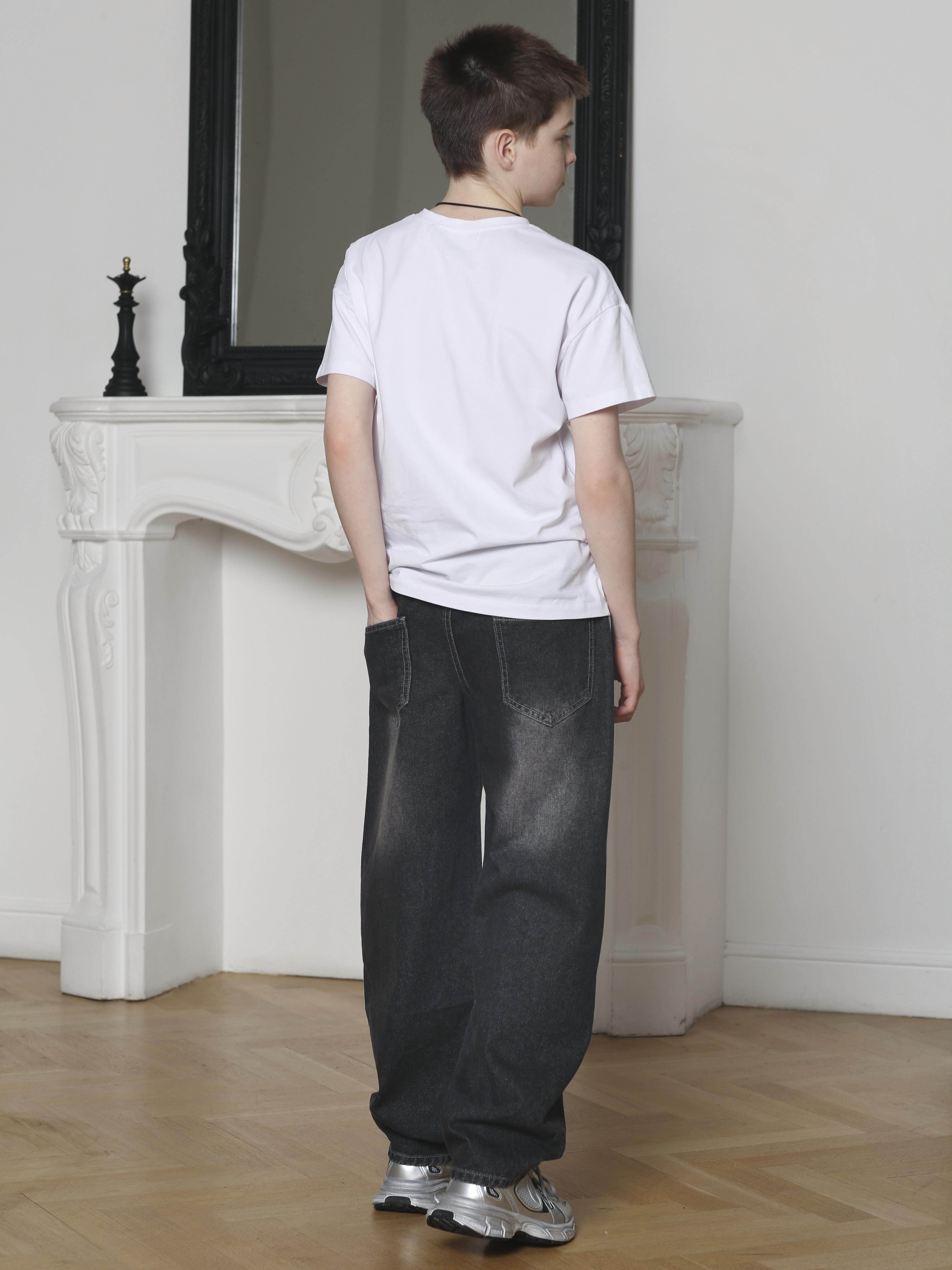 Джинсы-багги СИНИЙ МИР R170-IL - фото 11