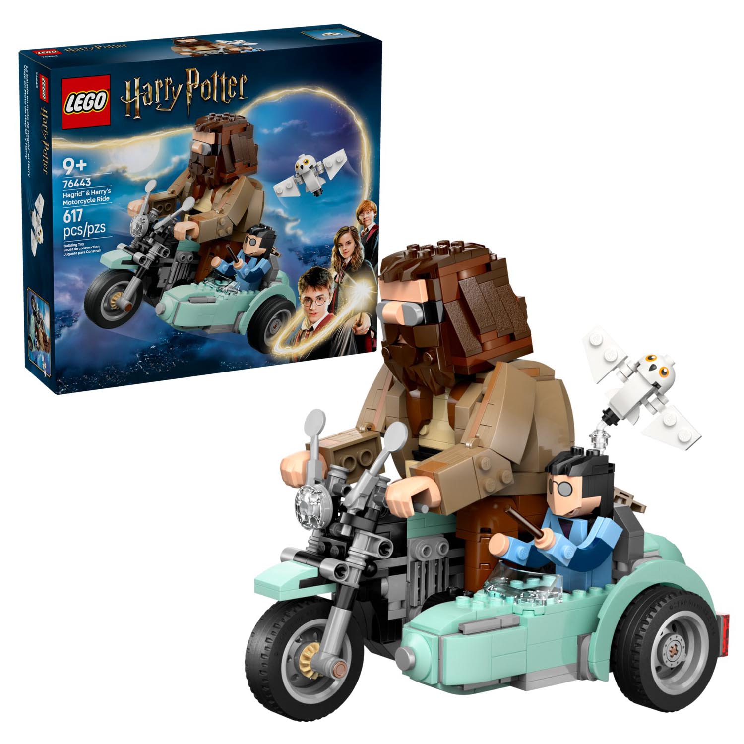 Конструктор LEGO Harry Potter Поездка Хагрида блочный - фото 1