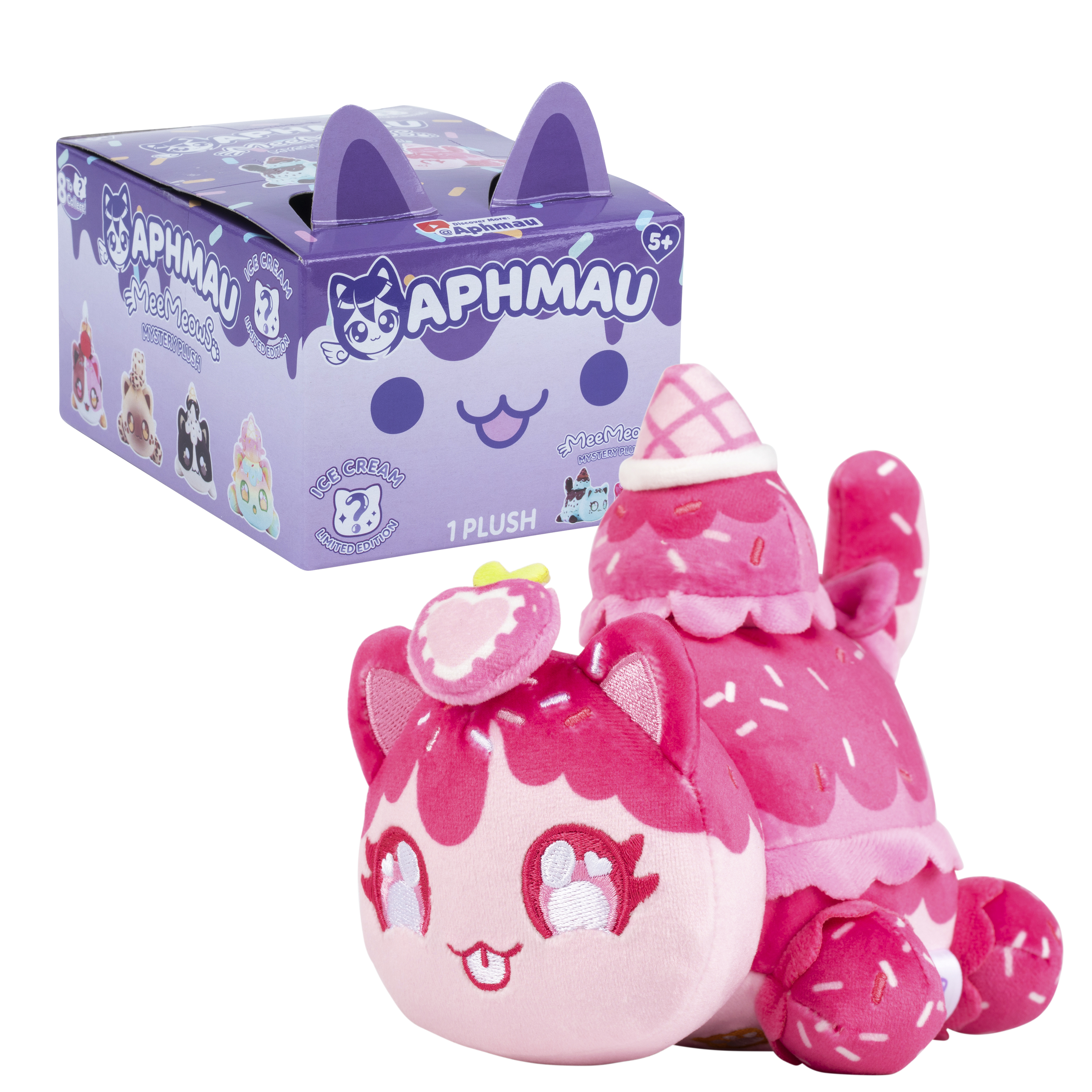 Мягкая игрушка APHMAU Мороженое Сюрприз 15см - фото 17