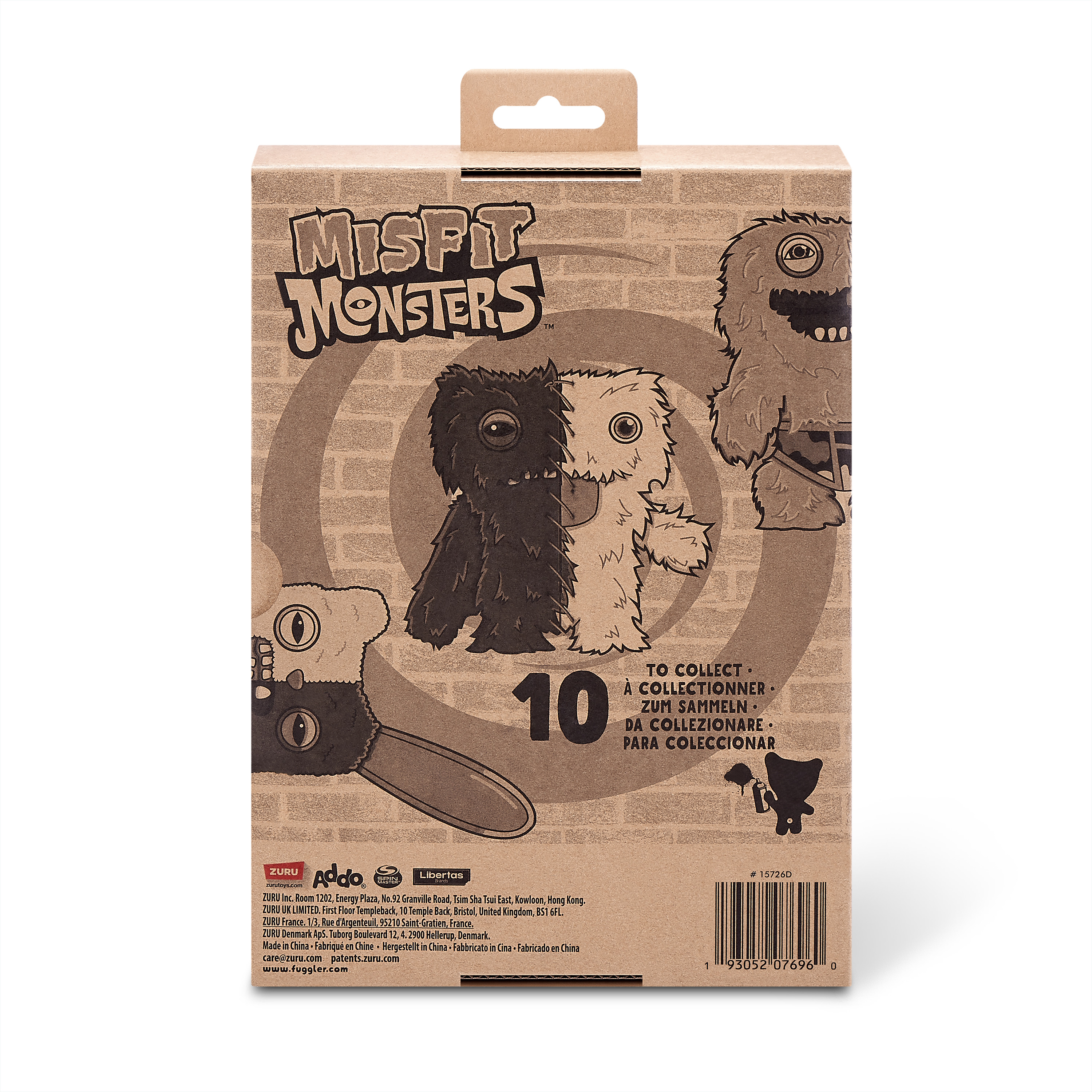 Мягкая игрушка FUGGLER розово-синий - фото 12