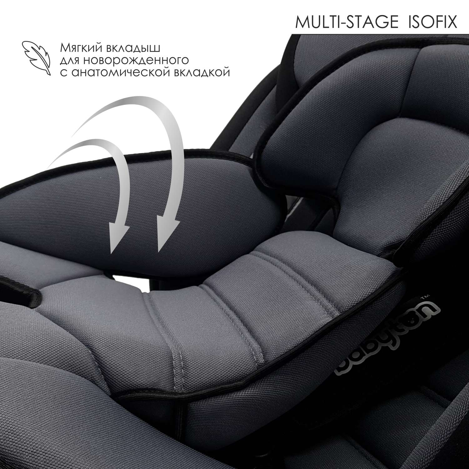 Автокресло Babyton Multi-Stage Isofix 0+/1/2/3 (0-36 кг) - фото 4