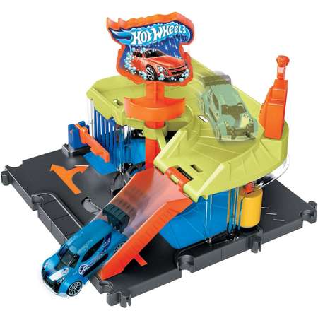 Трек Hot Wheels City Downtown с пусковой установкой