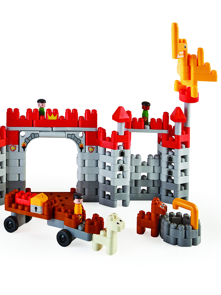 Конструктор Hape Средневековый замок 310 дет. - фото 3