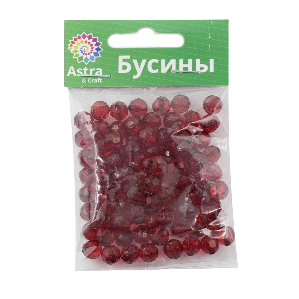 Набор для творчества Astra Craft бусины акрил 8 мм 25 г круглые - фото 6