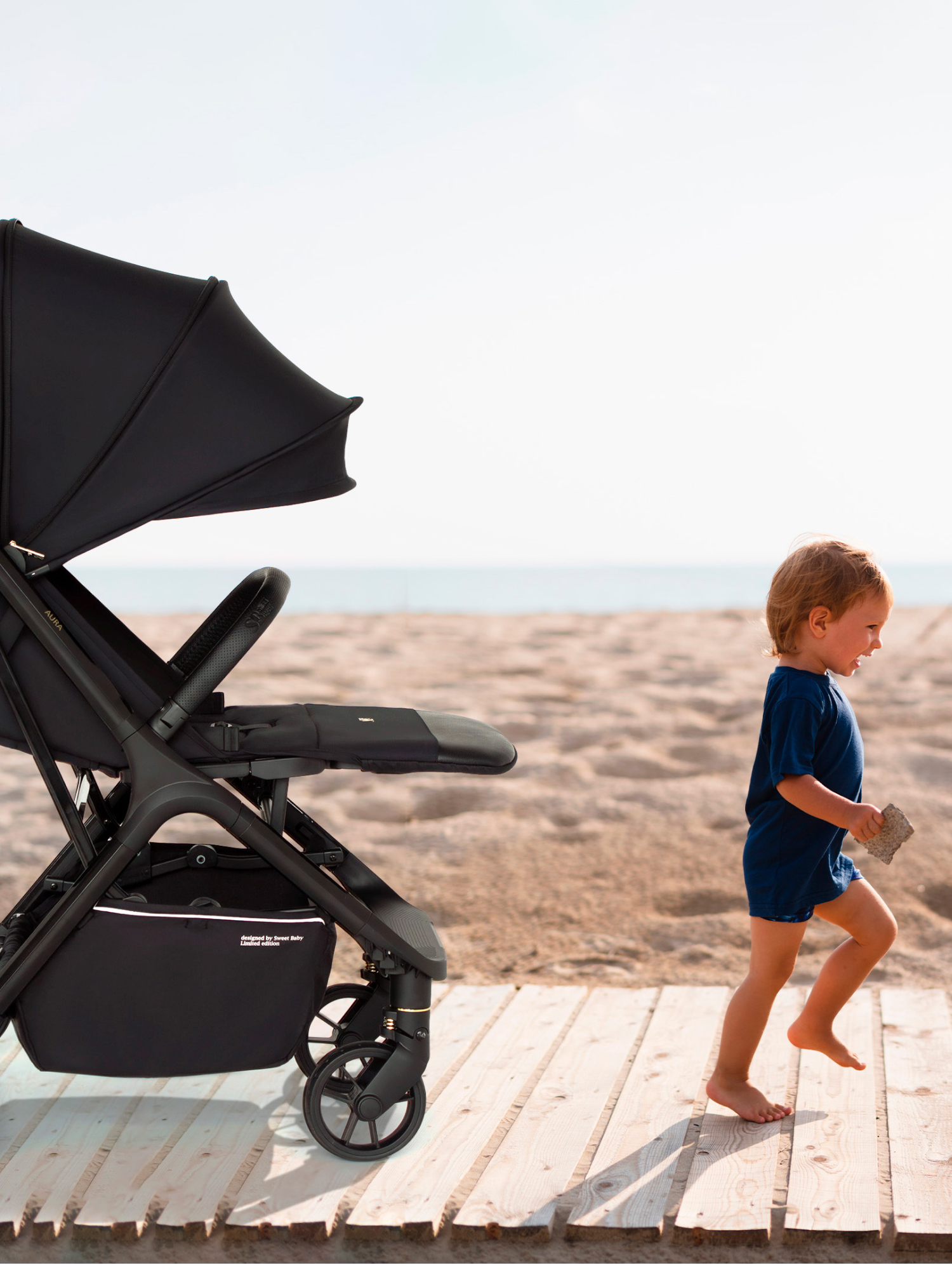 Коляска прогулочная Sweet Baby розовый - фото 11