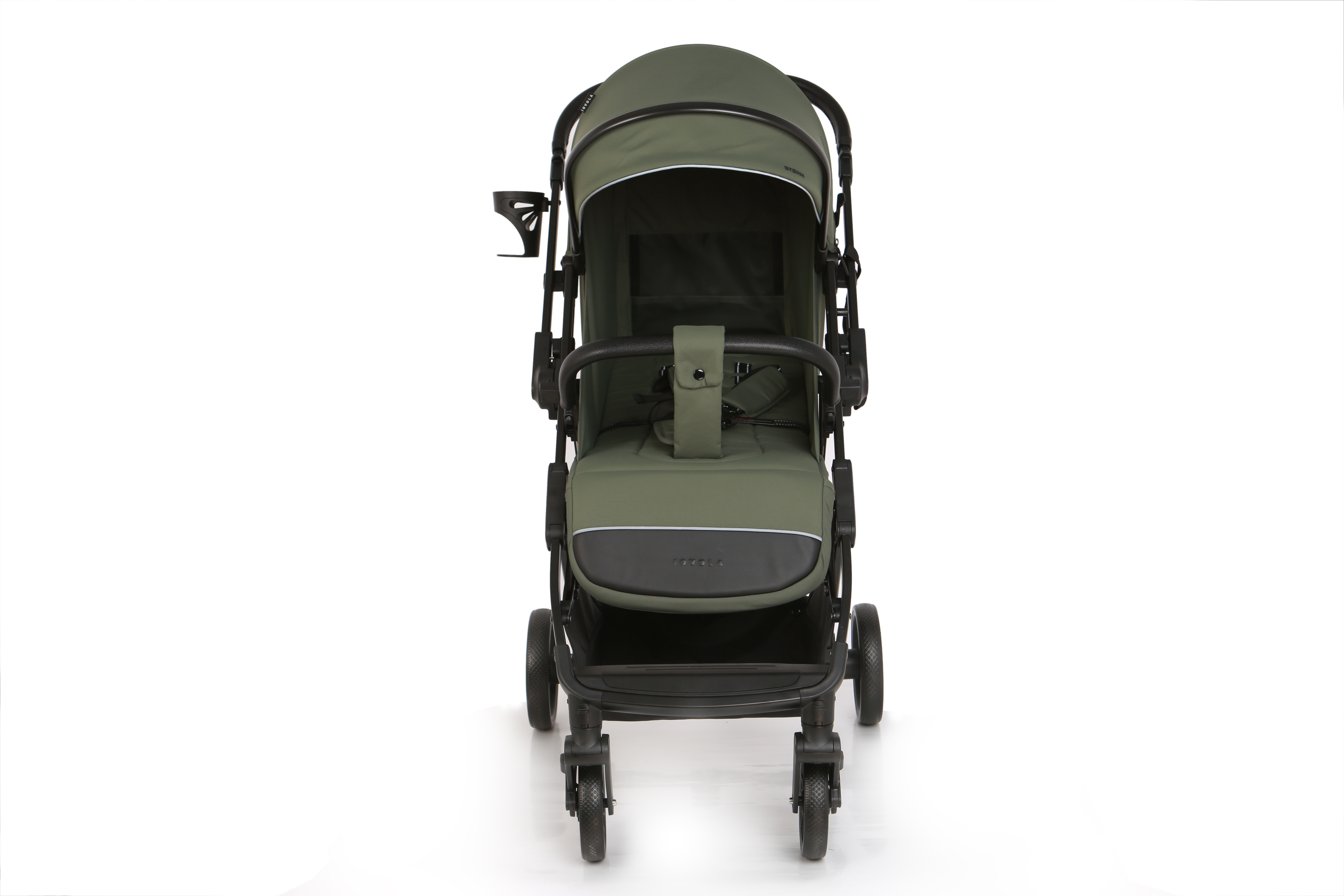 Коляска прогулочная JOVOLA Storm, зеленый - фото 6