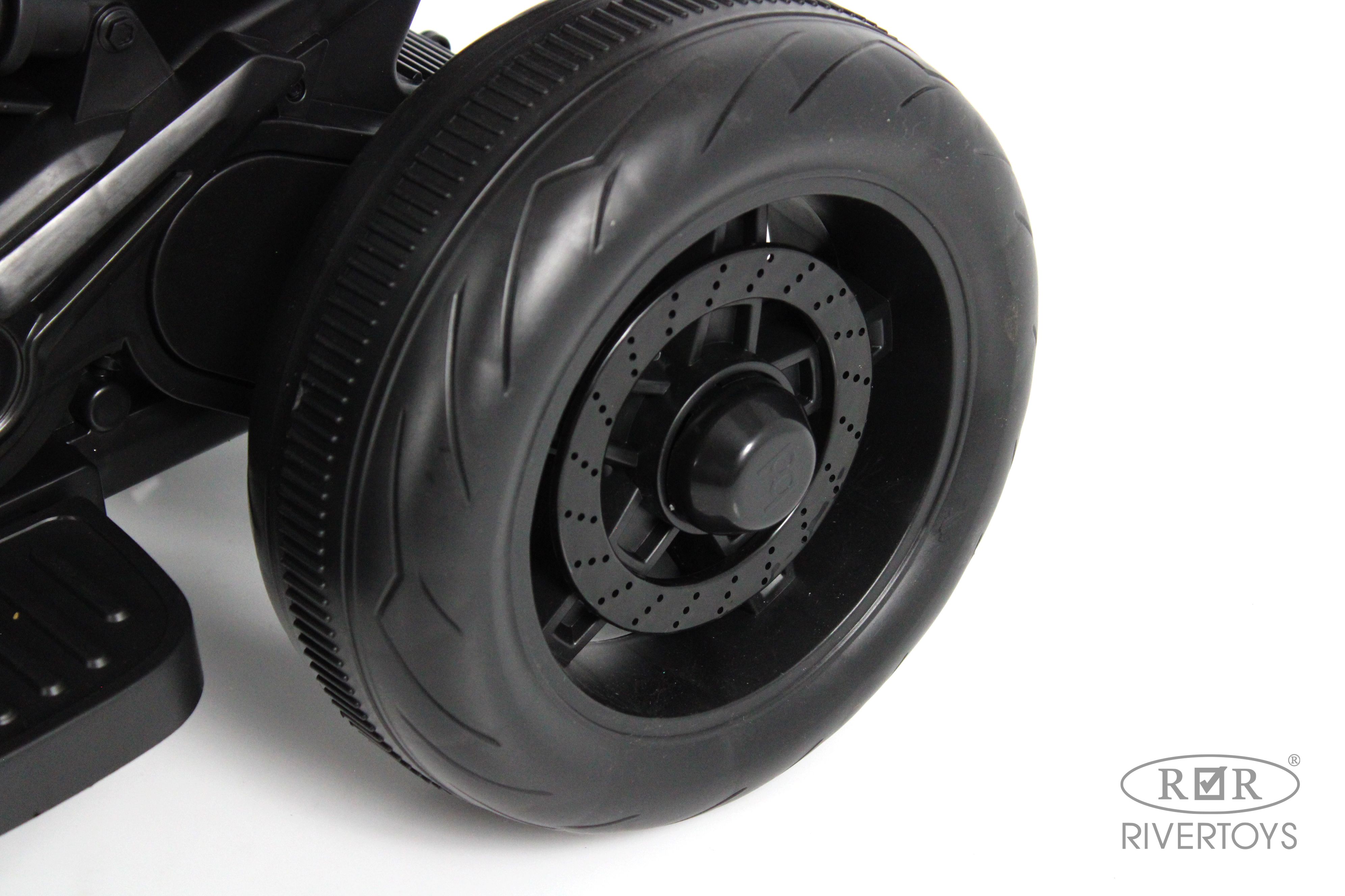 Электромобиль RIVERTOYS K002PX-A-BLACK - фото 12