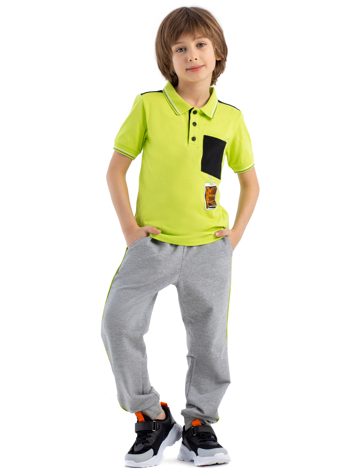 Футболка-поло Kapika LKBCT02-G2 - фото 1