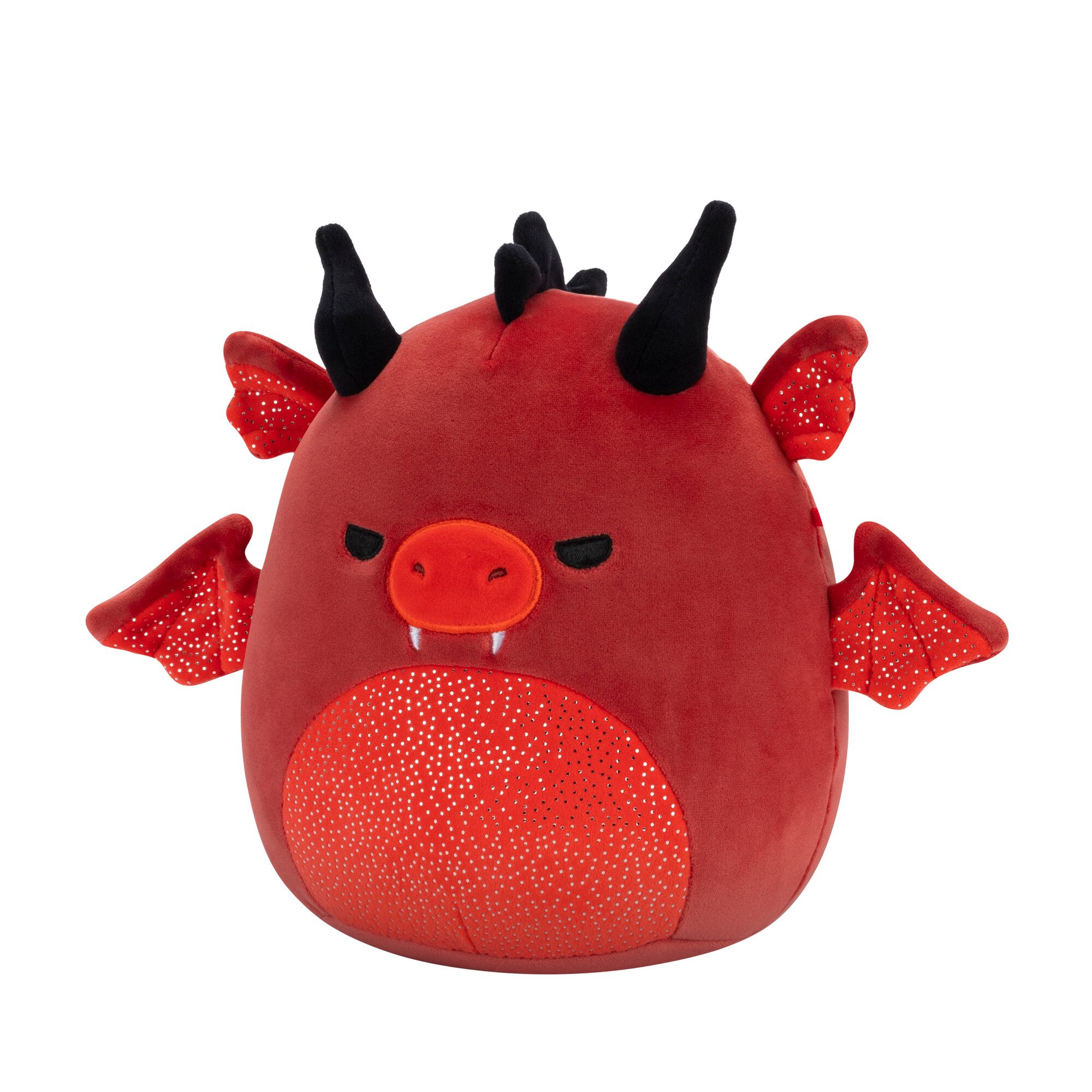 Игрушка мягкая Squishmallows Красный дракон - фото 4