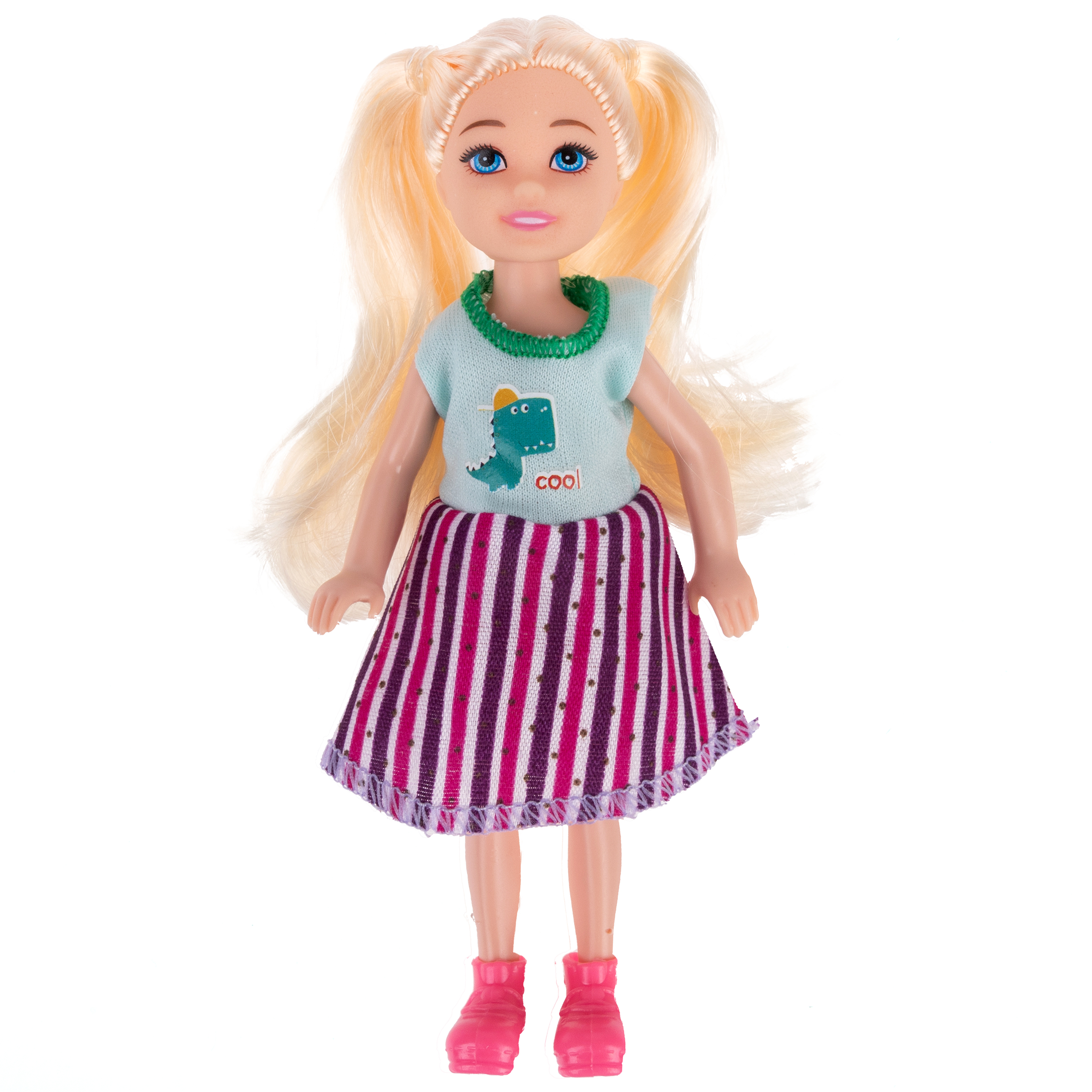 Кукла мини 1TOY Alisa Little Love высота 15,2 см Т24380 - фото 2