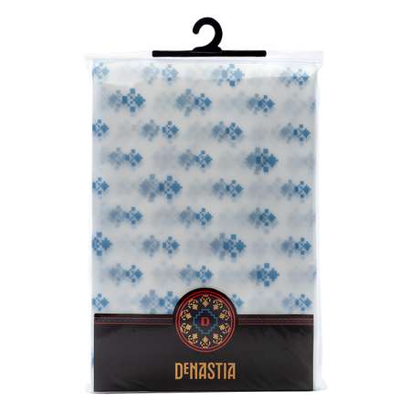 Штора для ванной DeNASTIA ПЕВА 180x200 см голубой S000039