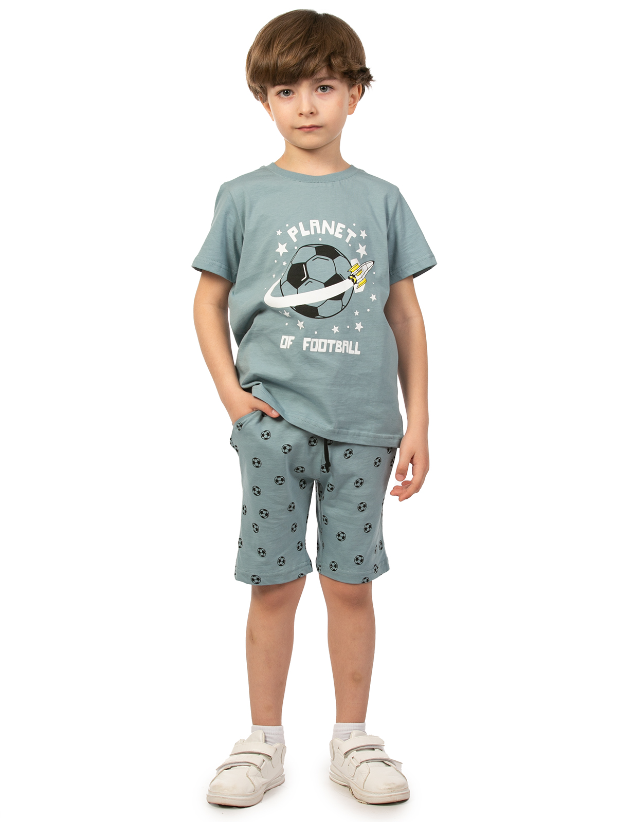 Пижама 2 шт ELEMENTARNO BPSN 348-001 - фото 3