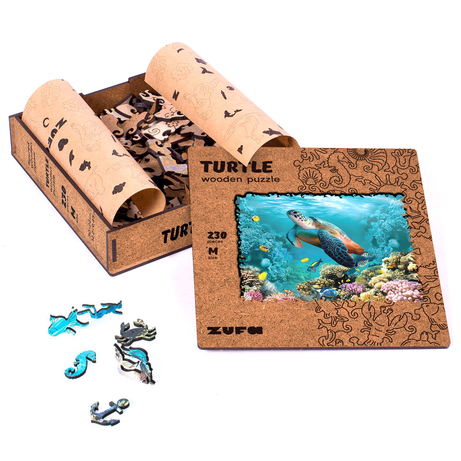 Пазл ZUFA деревянный - фото 9