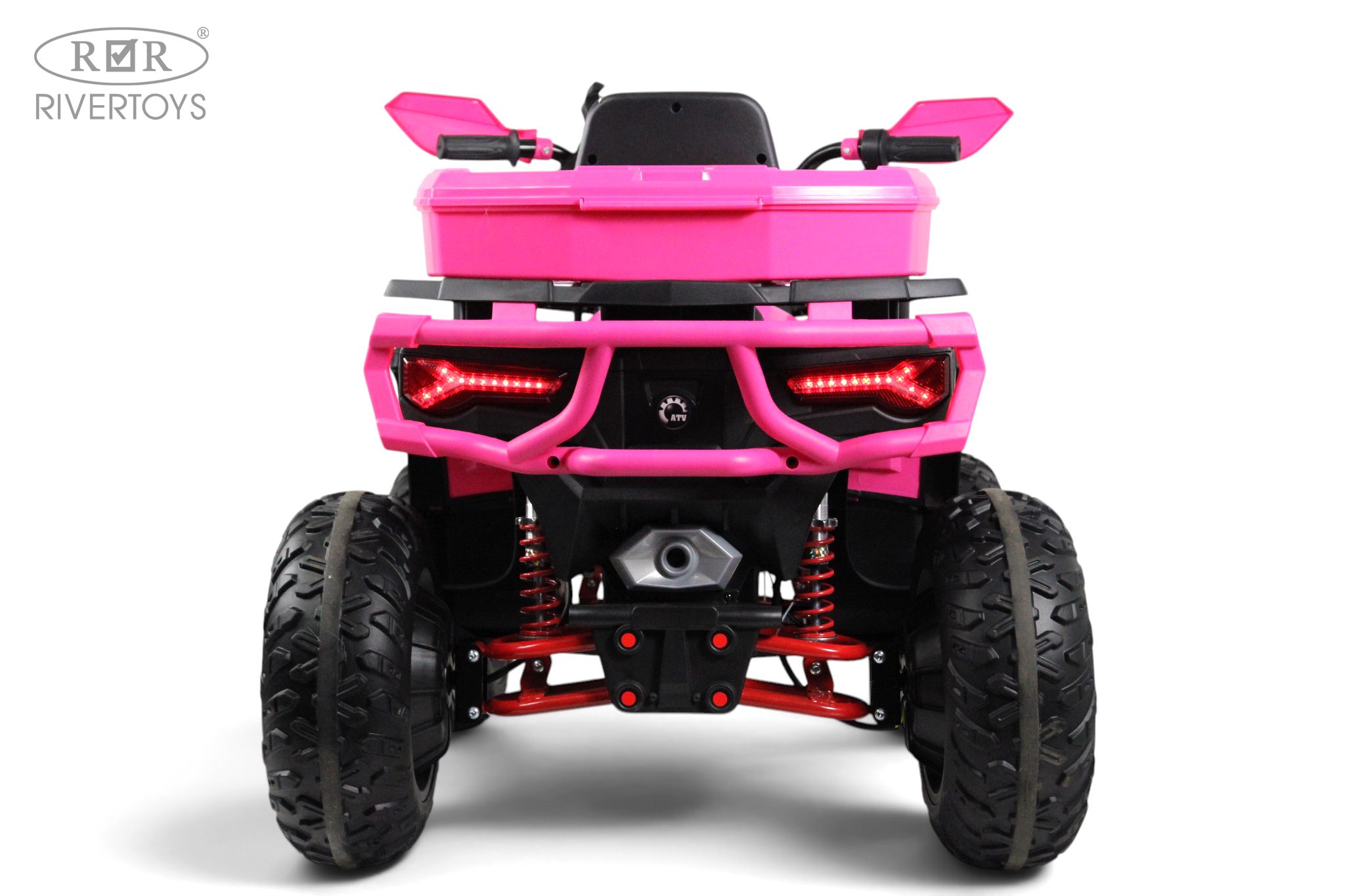 Электромобиль RIVERTOYS Z111ZZ-NEW-PINK С пультом ДУ - фото 27