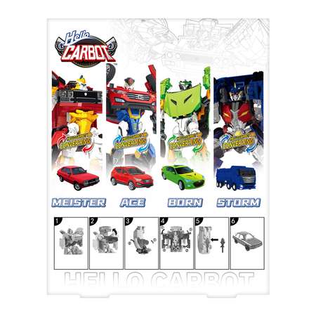 Игровой набор Hello Carbot Meister Трансформер