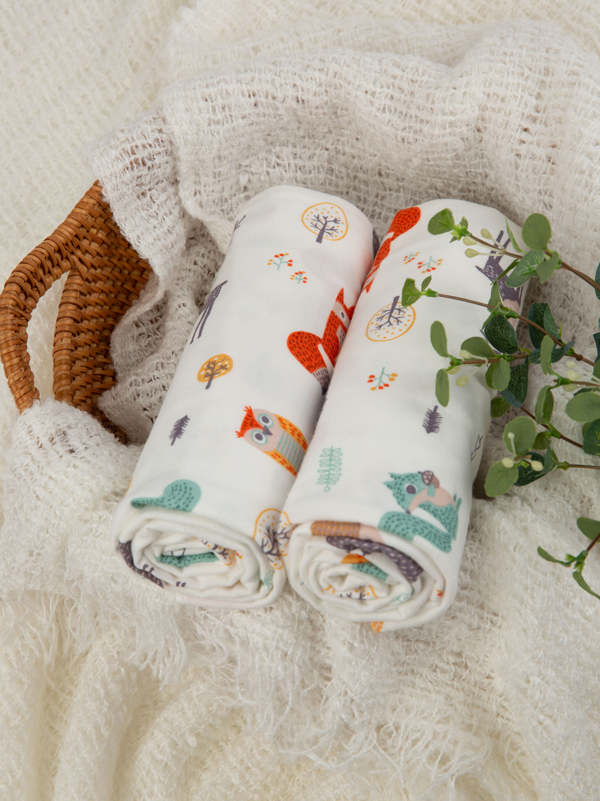 Пелёнка Чудо-Чадо Тренды фланель 85х120 см 2 шт. - фото 2