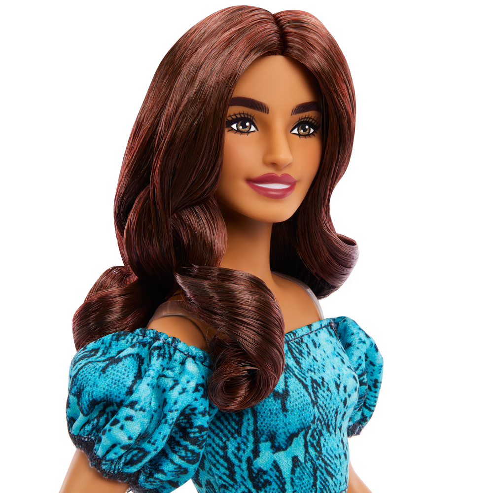 Кукла модельная Barbie Fashionistas в бирюзовой юбке JJN63 JJN63 - фото 7