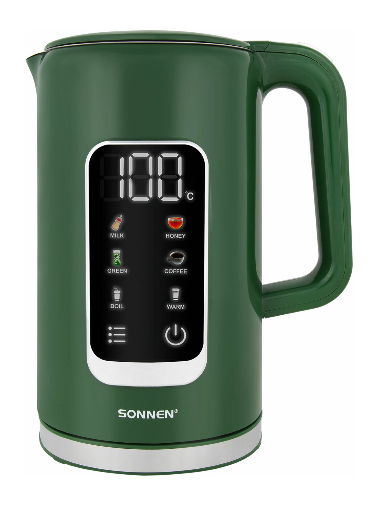 Чайник электрический Sonnen 1,7 л с терморегулятором и дисплеем - фото 7