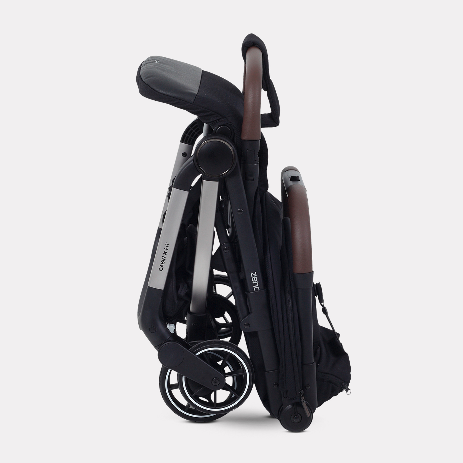 Коляска прогулочная Rant Zeno черный - фото 20