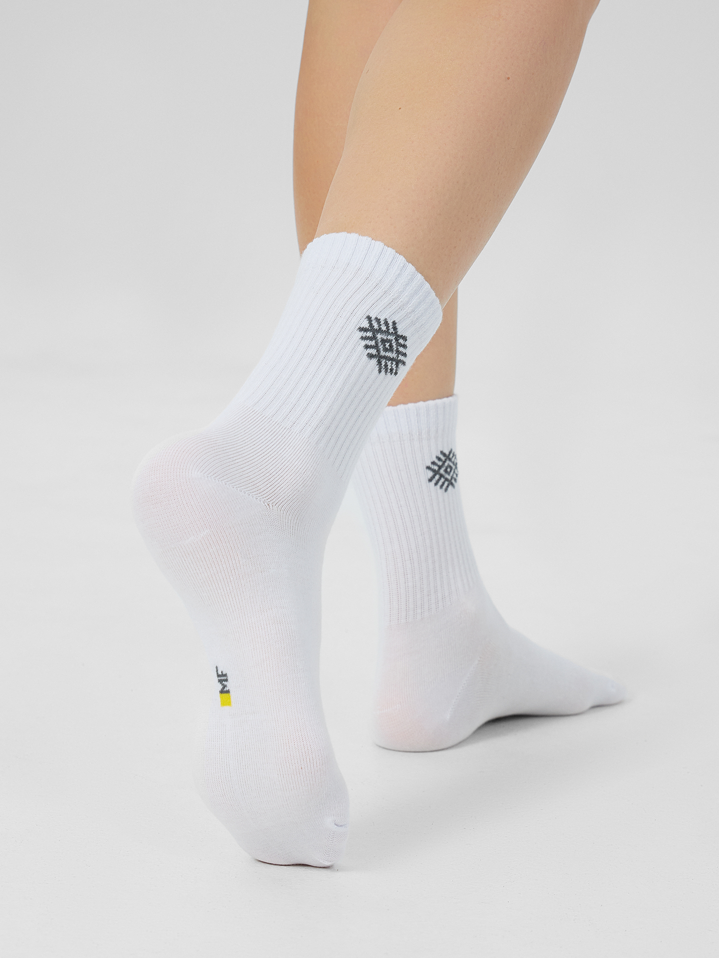 Носки 3 пары Mark Formelle (Марк Формэль) 444A-2775/белый /беж.мел /св.сер.меланж/ - фото 2