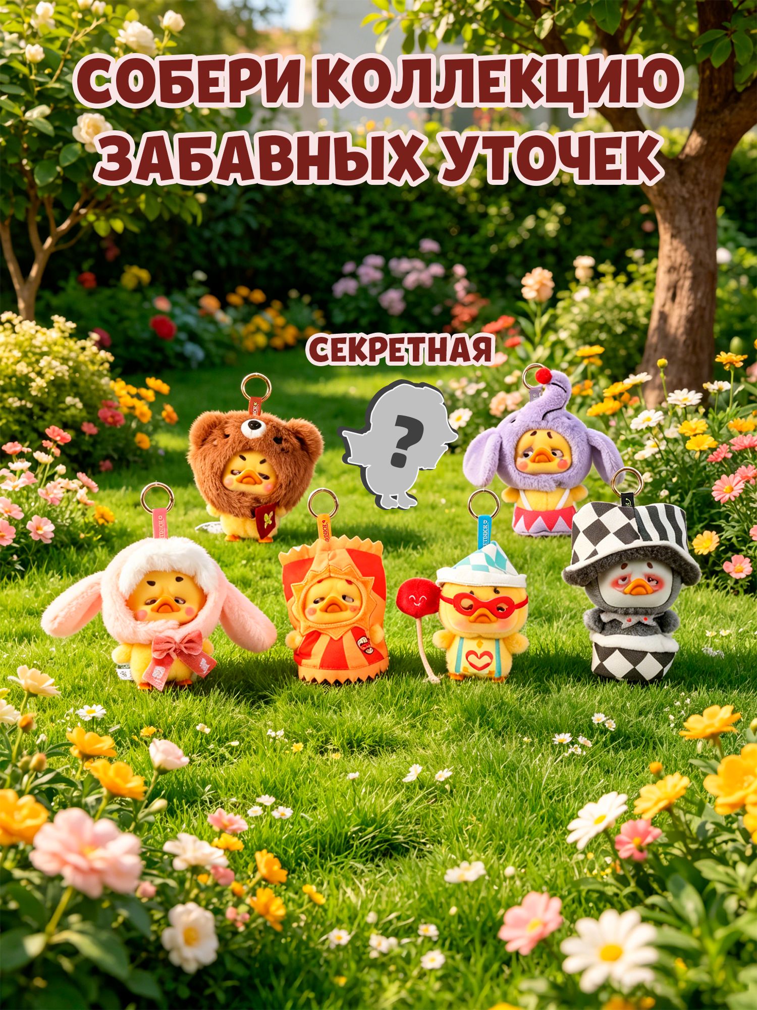 Мягкая игрушка Upset Duck Little Secret Duck - фото 8